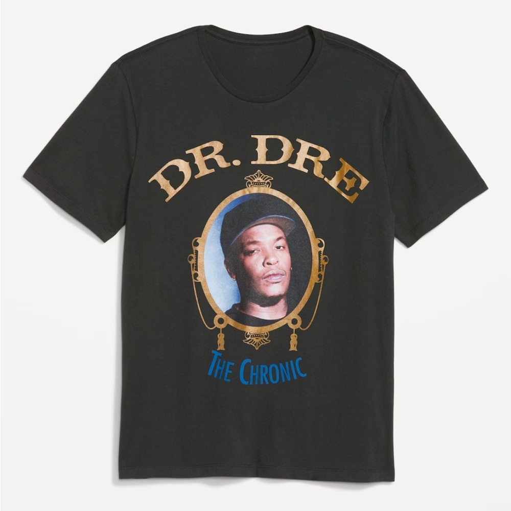 Dr. Dre - The Chronic. Band tee hipp hop G-funk west coast men’s t-shirt